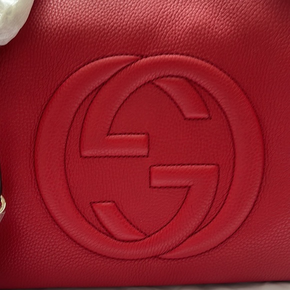 Red Gucci Soho Handbag - Picture 3 of 14